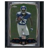 Odell Beckham Jr. RC   2014 Topps Chrome #117 New York Giants Football Card