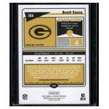 Brett Favre  078/125  2022 Panini Classics Timeless Tributes Blue #104 Green Bay Packers Football Card