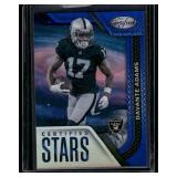 Davante Adams  35/75  2022 Panini Certified Stars Mirror Blue #CS-18 Las Vegas Raiders Football Card