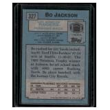 Bo Jackson RC   1988 Topps #327 Los Angeles Raiders Football Card