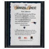 Tom Brady    2002 Donruss Gridiron Kings #55 New England Patriots Football Card