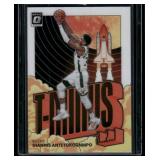 Giannis Antetokounmpo    2022 Panini Contenders Optic T-Minus #3 Milwaukee Bucks Basketball Card