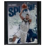Luka Doncic    2022 Donruss Optic Elite SPLASH! #4 Dallas Mavericks Basketball Card