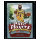 LeBron James    2022 Hoops Pure Players #8 Los Angeles Lakers Basketball Card