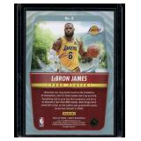 LeBron James    2022 Hoops Pure Players #8 Los Angeles Lakers Basketball Card