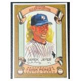 Derek Jeter 2007 Topps Allen & Ginter Dick Perez Sketch Card #19