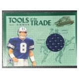 Troy Aikman Relic /150 2002 Absolute Playoff Memorabilia Tools of the Trade #TT-10 Football Card