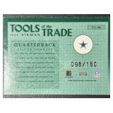 Troy Aikman Relic /150 2002 Absolute Playoff Memorabilia Tools of the Trade #TT-10 Football Card