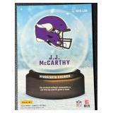 JJ McCarthy Rookie Sweaters 2024 Donruss #RHS-JJM Minnesota Vikings RC Football Card