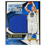 Klay Thompson Jumbo Relic 2015 Prestige #12 Freshman Flashback Basketball Card