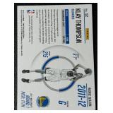 Klay Thompson Jumbo Relic 2015 Prestige #12 Freshman Flashback Basketball Card