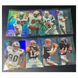 Numbered 8 Card Star Lot Action Masters Football Cards /1000 and /2000