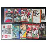 Numbered and Rookies 12 Card Football Lot