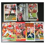 Jerry Rice 7 Card Football Lot