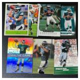 Donovan McNabb 7 Card Football Lot