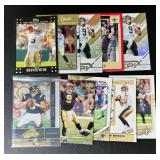 Drew Brees 10 Card Football Lot