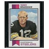 Terry Bradshaw  1973 Topps #15 Pittsburgh Steelers Football Card
