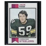 Jack Ham RC 1973 Topps #115 Pittsburgh Steelers Football Card