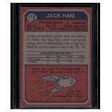 Jack Ham RC 1973 Topps #115 Pittsburgh Steelers Football Card