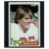 Dwight Clark RC 1981 Topps #422 San Francisco 49ers Football Card