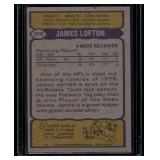 James Lofton RC 1979 Topps #310 Green Bay Packers Football Card