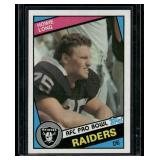 Howie Long RC 1984 Topps #111 Oakland Raiders Football Card