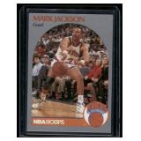 Mark Jackson w/ Menendez Brothers  1990 Hoops #205 New York Knicks Basketball Card