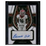 Lewis Cine /49 Auto RC 2022 Select Bowman Draft Picks #RS-LCI Minnesota Vikings Football Card