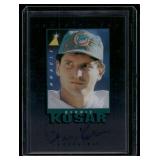 Bernie Kosar Auto /1975  1997 Pinnacle Inscriptions # Miami Dolphins Football Card