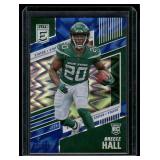 Breece Hall /499 RC 2022 Donruss Elite Blue #108 New York Jets Football Card