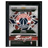 Daniel Gafford Auto  2022 Mosaic Scripts #SC-DGF Washington Wizards Basketball Card
