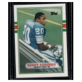 Barry Sanders RC 1989 Topps Traded #83T Detroit Lions Football Card