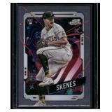 Paul Skenes RC 2024 Topps Chrome Cosmic #30 Pittsburgh Pirates Baseball Card