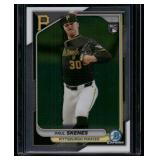 Paul Skenes RC 2024 Bowman Chrome #6 Pittsburgh Pirates Baseball Card