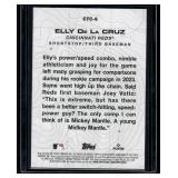 Elly De La Cruz RC 2024 Topps CVG #CTC-6 Cincinnati Reds Baseball Card