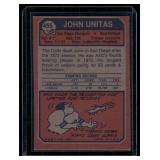 John Unitas  1973 Topps #455 San Diego Chargers Football Card