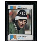 Joe Namath  1973 Topps #400 New York Jets Football Card