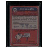 Joe Namath  1973 Topps #400 New York Jets Football Card