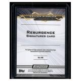 Kellen Winslow Auto /149  2024 Topps Composite Resugence #BA-KWI San Diego Chargers Football Card