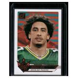 Jordan Love  2024 Donruss Gridiorn Kings #9 Green Bay Packers Football Card