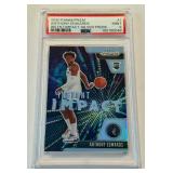 Anthony Edwards RC PSA 9 Mint 2020 Silver Prizm Instant Impact #1 Rookie Minnesota Timberwolves Basketball Card