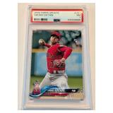 Shohei Ohtani RC PSA 7 NM 2018 Topps Update #US1 Rookie Baseball Card