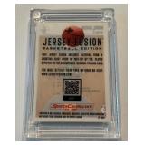 Michael Jordan Game Used Swatch Jersey Fusions Basketball Card