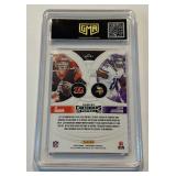 Justin Jefferson / Joe Burrow RC Graded 10 Gem Mint 2020 Contenders Round Numbers #RN-BJ Rookie Football Card