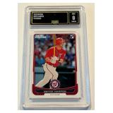 Bryce Harper RC Graded 9 Mint 2012 Bowman #10 Rookie Baseball Card