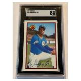 Ken Griffey Jr. RC SGC 8 NM-MT 1989 Bowman #220 Rookie Baseball Card