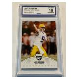 Joe Burrow RC Graded 10 Gem Mint 2020 Leaf #LF01 Rookie Football Card