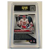 Patrick Mahomes Graded 8.5 NM-MT+ Red White Blue Prizm 2024 #138 Football Card