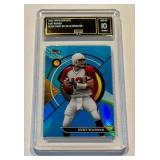Kurt Warner /325 Graded Gem Mint 20 2023 Topps Composite Finest Sky Blue Refractor Football Card
