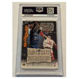 Kevin Garnett PSA 9 Mint 1997 Upper Deck Slam Dunk #9 Minnesota Timberwolves Basketball Card